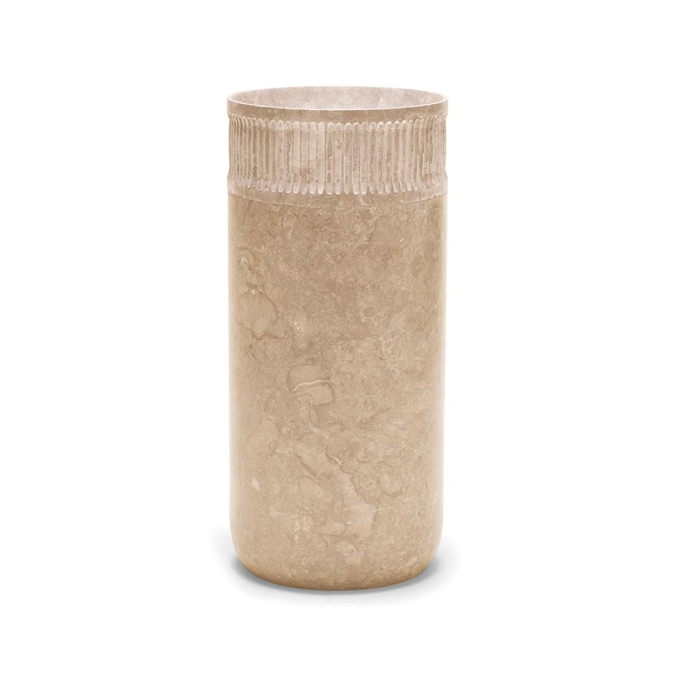 bathco Striae pedestal - Standwaschbecken - 400 x 400 x 870 mm - bathco