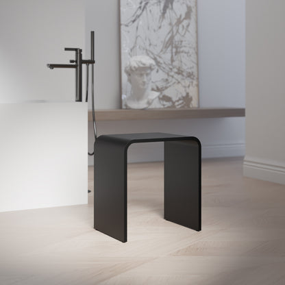 Steinberg shower stool series 430 - from Mineo Stone