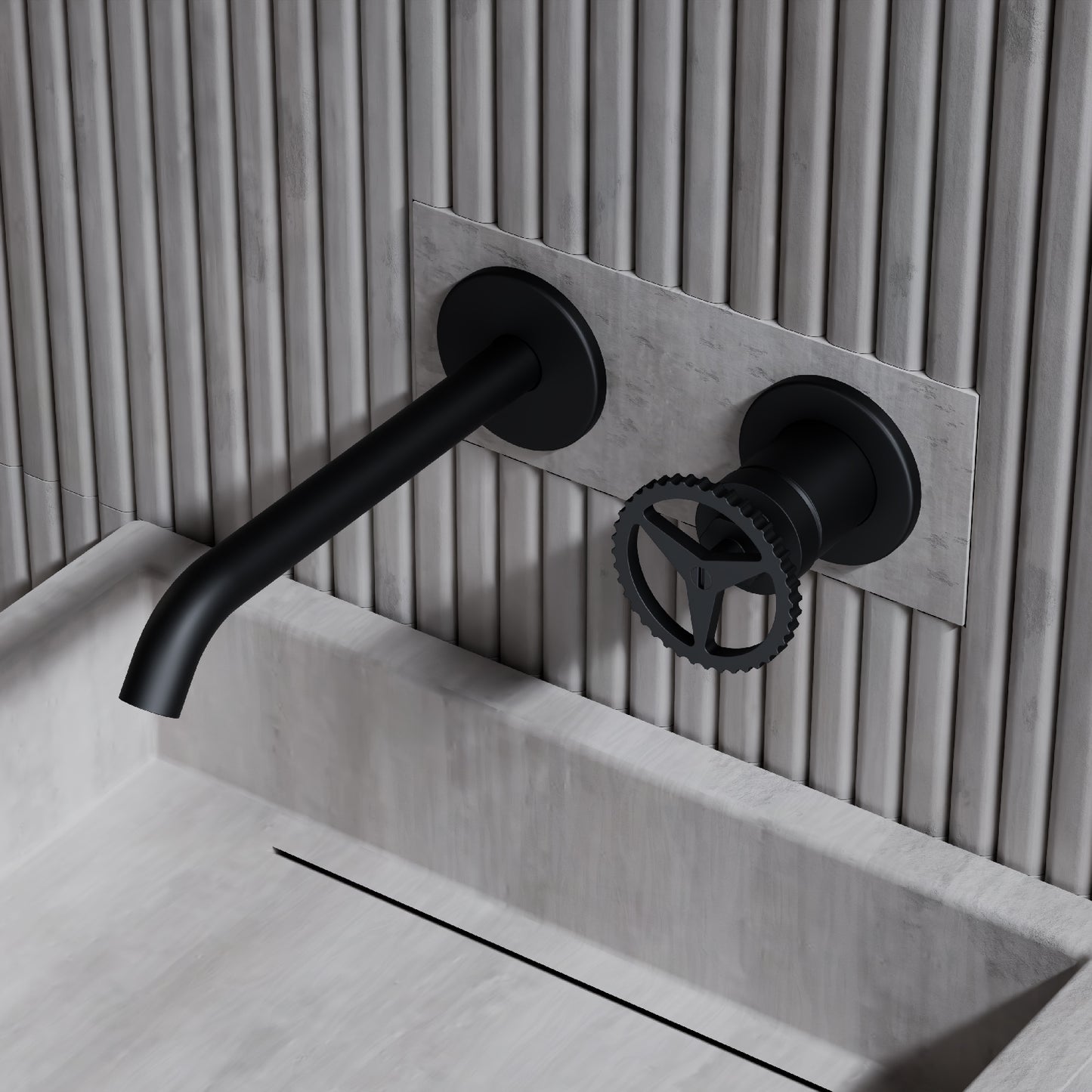 Remer rub. Wall-Basin faucet - Series Chrono