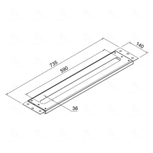 Steinberg Serie 100 Montageplatte