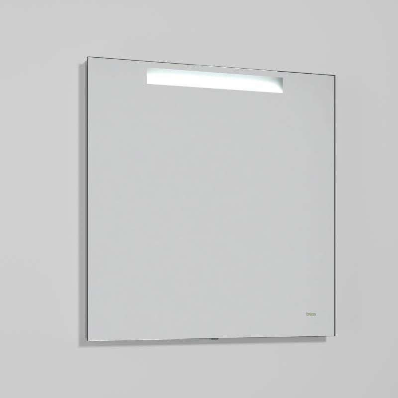 Treos Serie 610 Spiegel 60x60cm mit LED-Beleuchtung